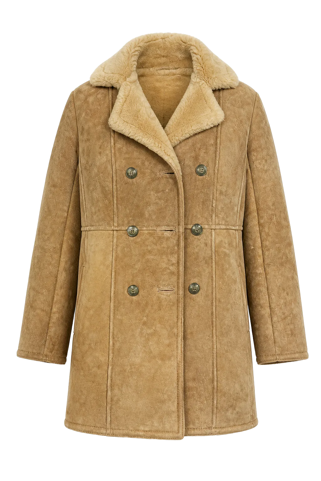 Polden Brown Sheepskin Outerwear | The Weight of Winter, Relover