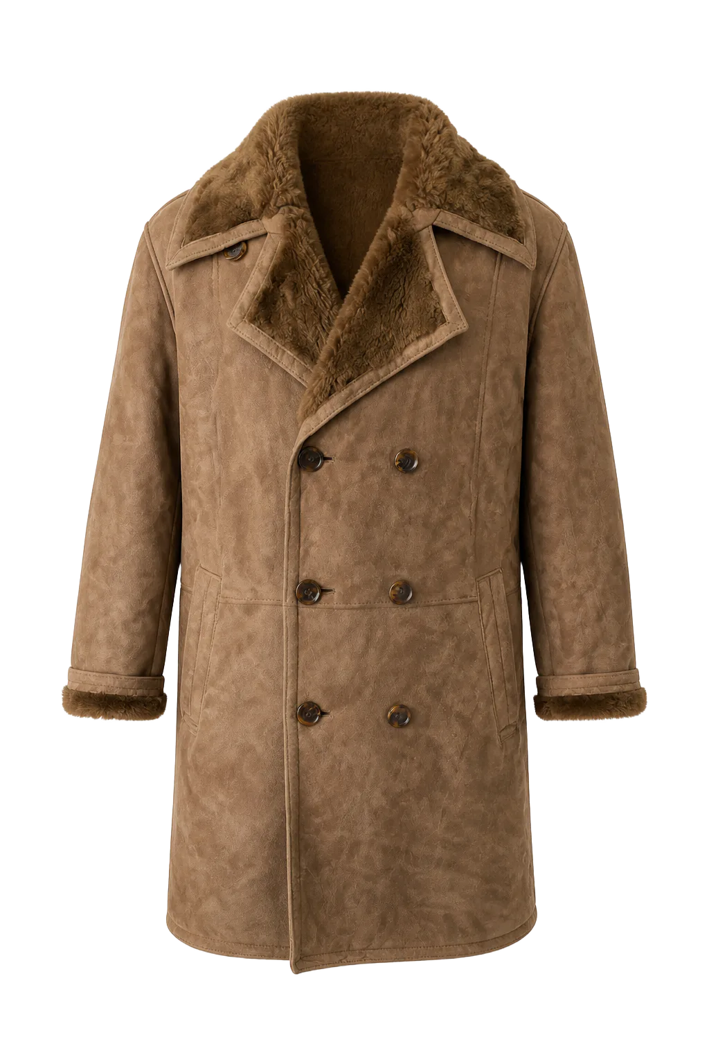 Vintage Brown Sheepskin Outerwear (42) | The Weight of Winter, Relover